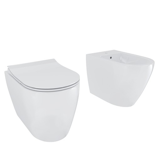 Coppia sanitari filomuro - , wc