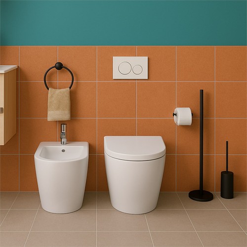 Sanitari filo muro completi - sanitari,