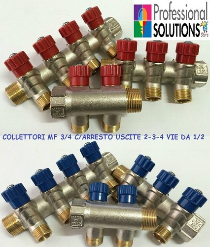 Collettore vie 3 4 con - 2, 3/4